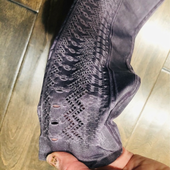 Fabletics Charlene Washed Shadow Mesh Pant SZ S 4 - Picture 6 of 11